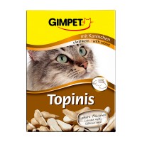 Gimpet Витаминиз. лакомство "Мышки" с кроликом и таурином, 190 шт 220 г (406954)