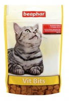 12625, 13248 Beaphar Беафар Vit Bits подушечки с витаминной пастой для кошек