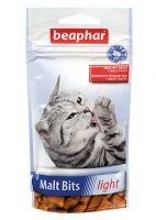 11427 Beaphar Беафар Malt Bits light подушечки для вывода шерсти у кошек, склонных к лишнему весу