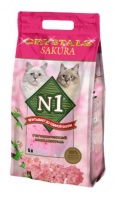 Наполнитель №1 Crystals Sakura силикагелевый для кошачьего туалета