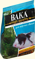 Вака High Quality корм для морских свинок 500г. отпускается по 10 шт