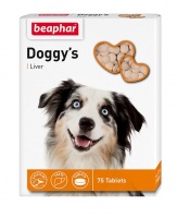 12504 Beaphar Doggy’s + Liver витаминизированное лакомство для собак с печенью