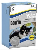 Bozita Feline Function Jelly Outdoor Active Elk Tetra Pak консервы для активных кошек кусочки в желе с лосем 190 гр