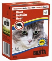 Bozita Feline Taste Sauce Beef Tetra Pak консервы для кошек кусочки в соусе с говядиной 370 гр