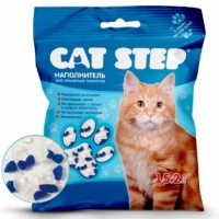 Cat Step силикагелевый наполнитель для кошачьих туалетов