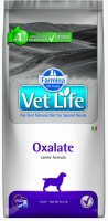 Farmina Vet Life Dog Oxalate диетический корм для собак для лечения и профилактики МКБ уратного, оксалатного и цистинового типа