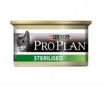 Purina Pro Plan Sterilised Про План консервы для стерилизованных кошек, паштет с тунцом (Упаковка 85 гр х 24 шт)