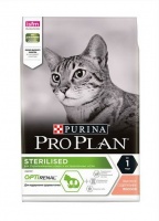 Purina Pro Plan Sterilised Optirenal Про План корм для стерилизованных кошек с лососем