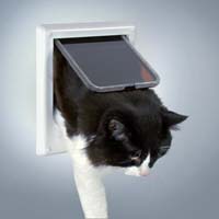 Дверца для кошки электромагнитная (16,5х21,6см)