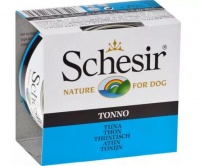 С681 Schesir Шезир консервы для собак, Тунец 150 гр