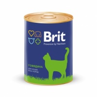 Брит консервы премиум класса Brit Premium «Говядина» 340 гр