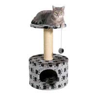 Домик для кошки "Toledo", "кошачьи лапки", высота 39*61 см, сер.