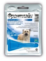 Фронтлайн СПОТ ОН Капли для собак от блох и клещей М от 10 до 20 кг 1 пипетка