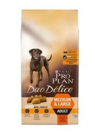 Pro Plan Duo Delice Medium&Large Adult Optibalance Про План корм для взрослых собак средних и крупных пород с говядиной