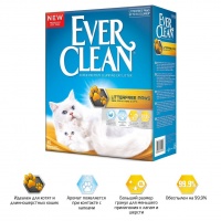 Ever Clean LitterFree Paws Эвер Клин комкующийся наполнитель для котят и длинношерстных кошек, для идеально чистых лап
