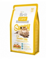  Brit Care Cat Sunny Beautiful Hair Брит Каре Санни Бьютифул Хэа корм для длинношерстых кошек, для ухода за кожей и шерстью