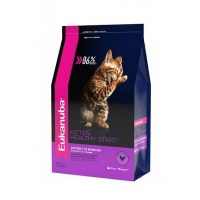 Eukanuba Kitten Эукануба Кэт Киттен, корм для котят и молодых кошек с домашней птицей