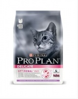 Purina Pro Plan Delicate Optirenal Про План корм для кошек с чувствительной системой пищеварения, с индейкой