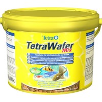 TetraWafer Mix  ( пластинки из водорослей спирулины предназначены для травоядных донных рыб)
