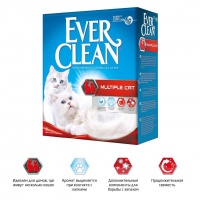 Ever Clean Multiple Cat комкующийся наполнитель для нескольких кошек