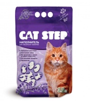 Cat Step Лаванда силикагелевый наполнитель для кошачьих туалетов 1,67 кг (3,8 л)