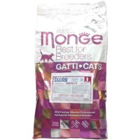 Монж Сенситив Кэт, корм для кошек с чувствительным пищеварением 10 кг