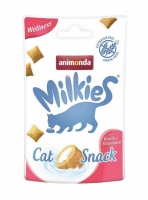 Animonda Milkies Crunchy Pillows Cat - Wellness Лакомство для кошек для поддержания красоты и здоровья шерсти