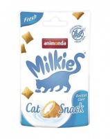 Animonda Milkies Crunchy Pillows Cat - Fresh Лакомство для кошек хрустящие подушечки для заботы о полости рта