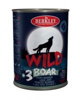 Berkley Dog Wild Boar #3 беззерновые консервы для щенков и собак, Кабан с пастернаком, сладким луком и лесными ягодами