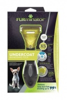 FURminator Dog Undercoat Deshedding Tool XS Short Hair фурминтаор для карликовых собак с короткой шерстью