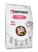 Ontario Cat Kitten Chicken корм для котят с курицей и индейкой