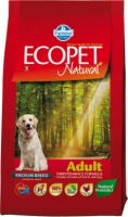 Ecopet Natural Adult Сухой корм для взрослых собак , с курицей