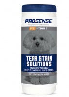 8 in 1 Pro-Sense Plus Tear Stain Wipes Про-Сенс Плюс Очищающие салфетки для удаления с шерсти пятен от слез, для животных 50 шт 
