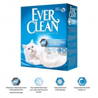 Ever Clean Unscented Extra Strong Clumping комкующийся наполнитель для кошек без ароматизатора